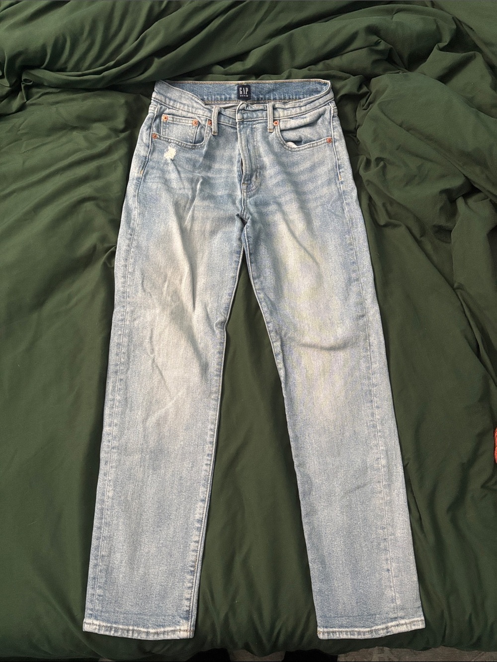 GAP Light Blue Girlfriend Jeans